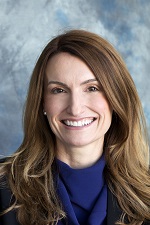 A headshot portrait of Kelly Worlock, CAHS Board member