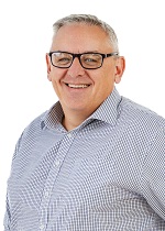 Portrait of Tony Dolan, Executive Director of Perth Children's Hospital and Neonatology