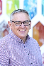 Portrait of Tony Dolan, Executive Director of Perth Children's Hospital and Neonatology