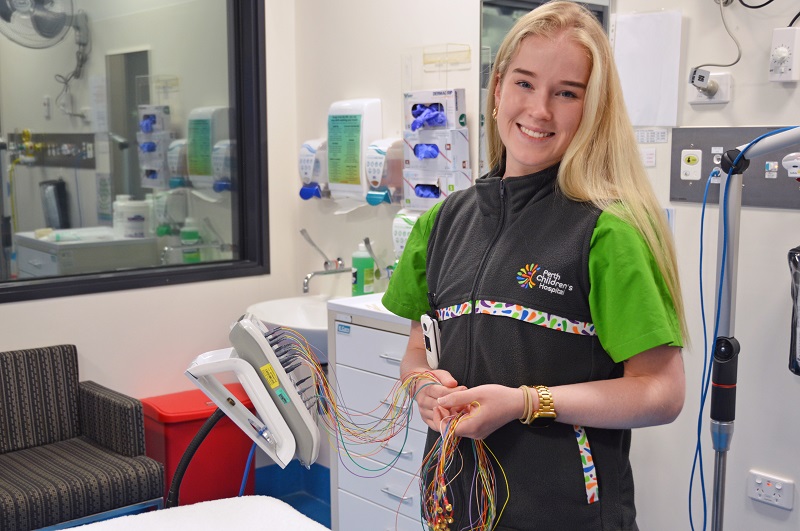 Perth Children's Hospital Clinical Neurophysiology Scientist Bonnie Perron