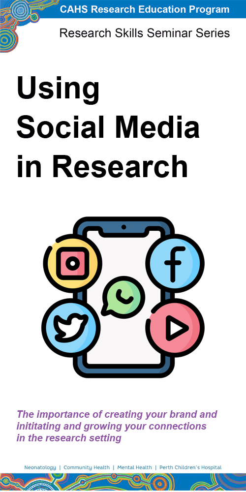Using Social Media in Research seminar presented by Dr Kenneth Lee